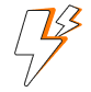 Icon of a lightning bolt